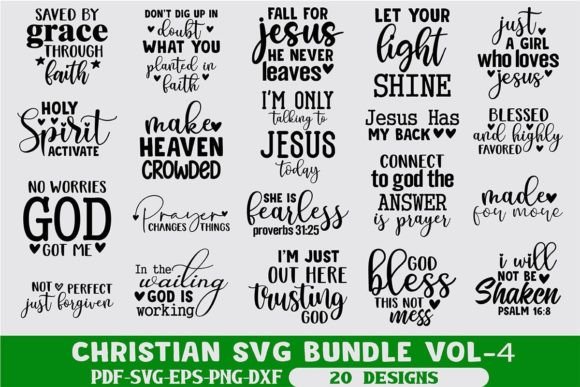 Christian SVG Bundle Vol.4