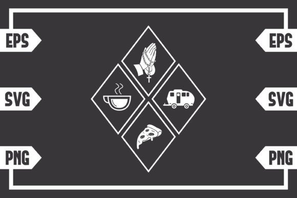 Coffee Jesus Pizza and Camping Caravan Crafts