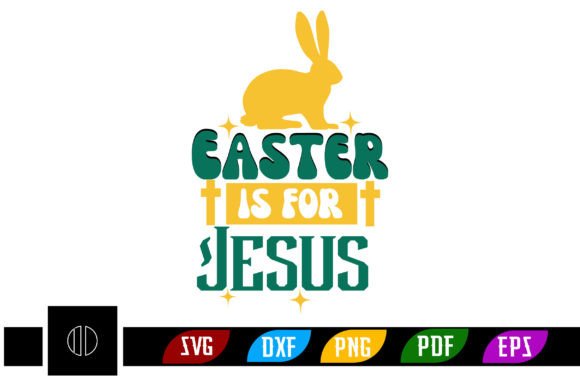 Easter is for Jesus Retro Svg Design Crafts
