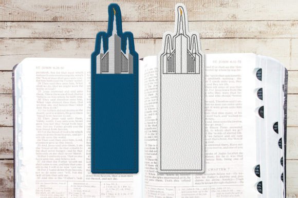 LDS Portland Oregon Temple Bookmark ITH