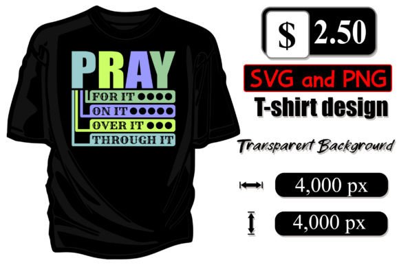 Pray on It SVG & Print Templates