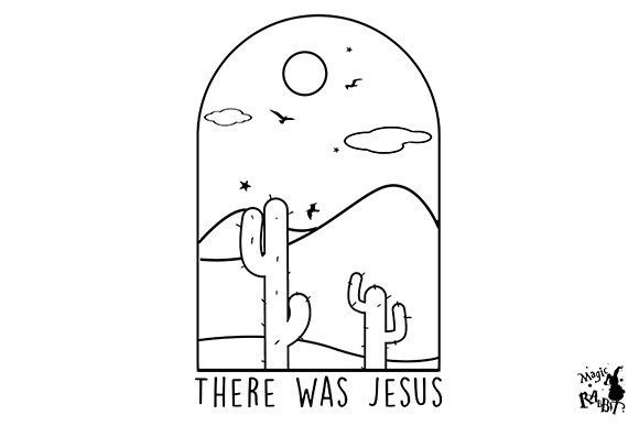 There Was Jesus PNG,Jesus Sublimation Crafts